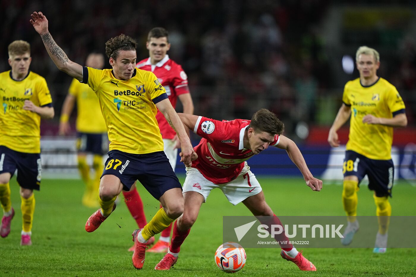 Russia Soccer Premier-League Spartak - Rostov