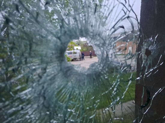 Russia Ukraine Mikitary Operation Shelling