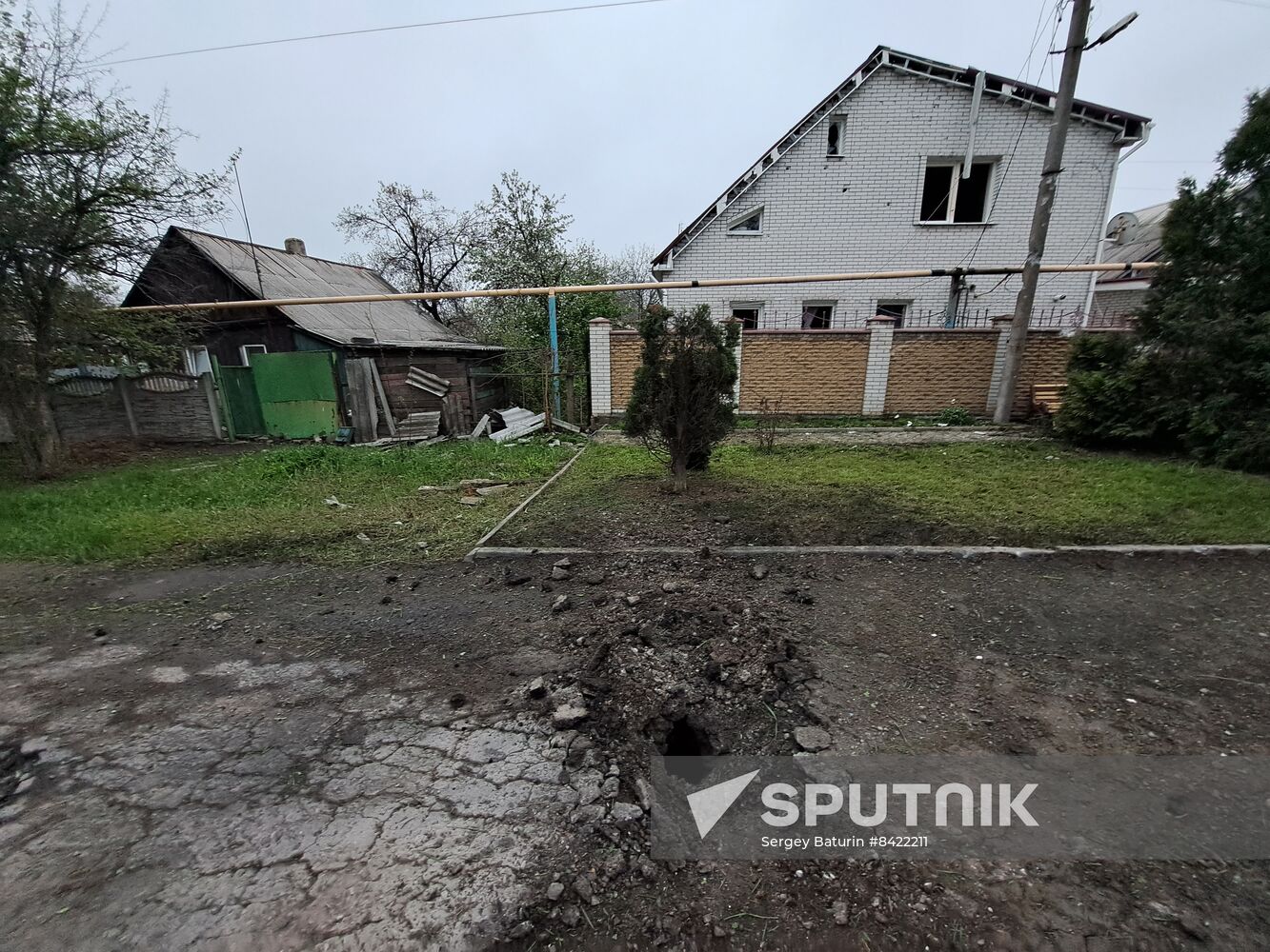 Russia Ukraine Mikitary Operation Shelling