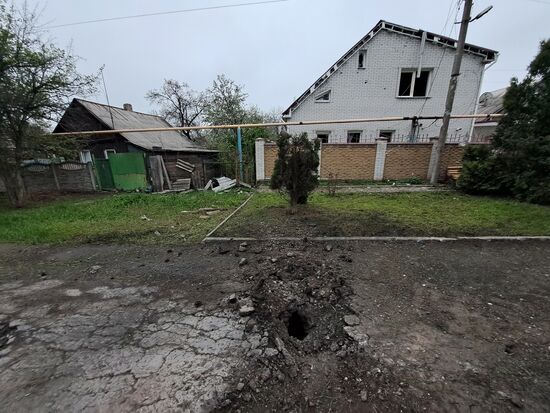Russia Ukraine Mikitary Operation Shelling