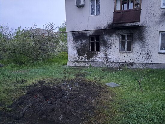 Russia Ukraine Mikitary Operation Shelling