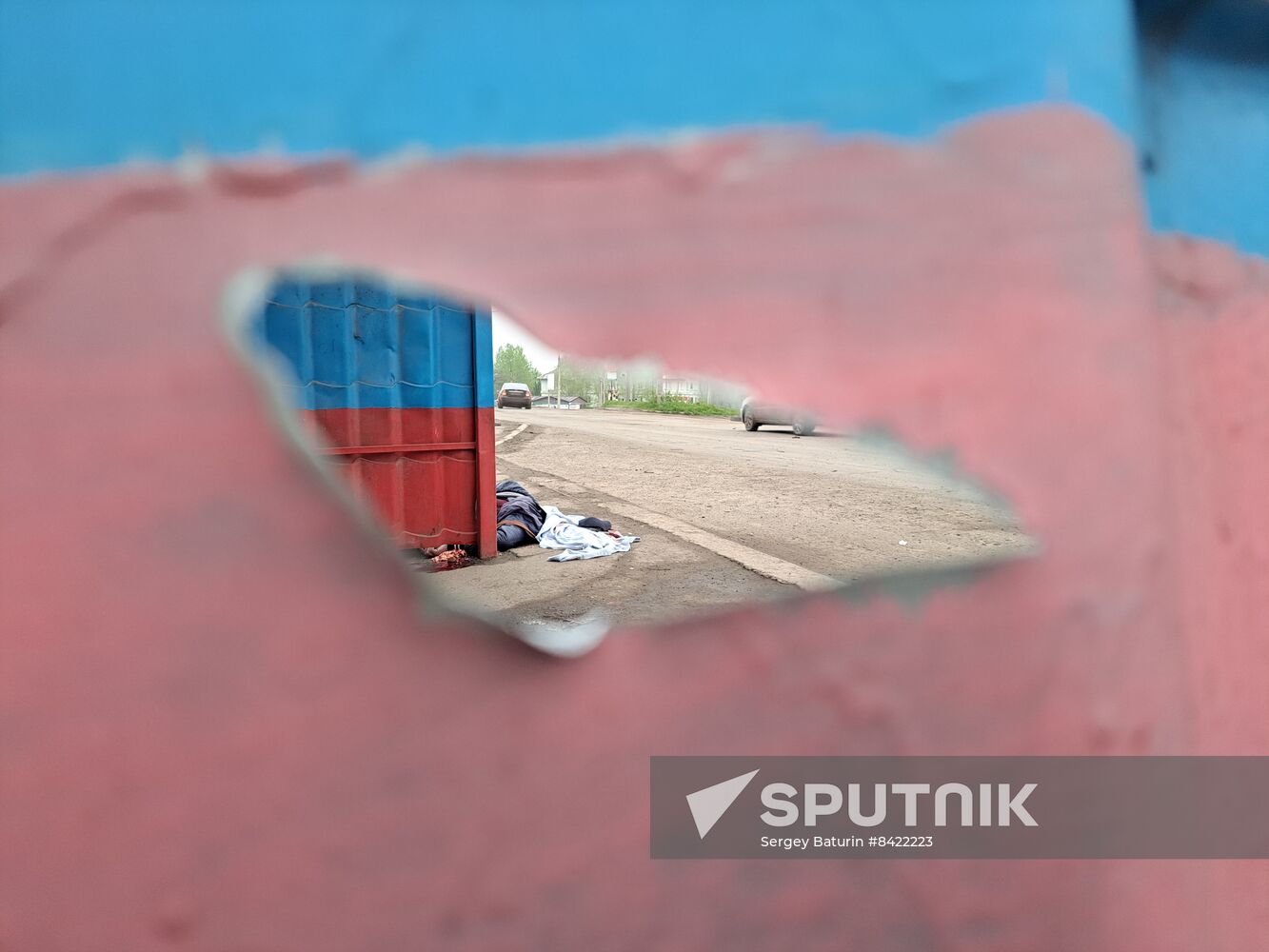 Russia Ukraine Mikitary Operation Shelling