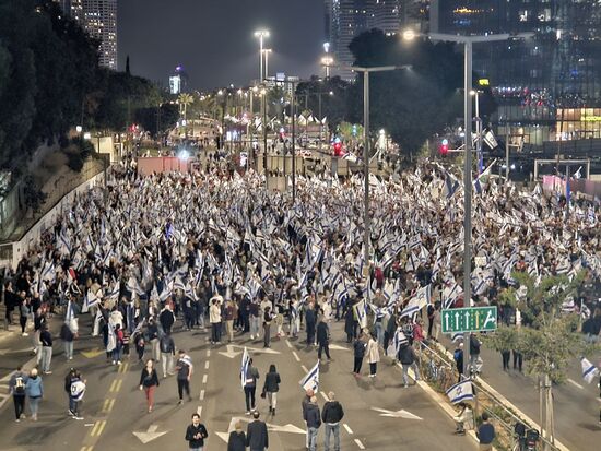 Israel Judicial Overhaul Protest