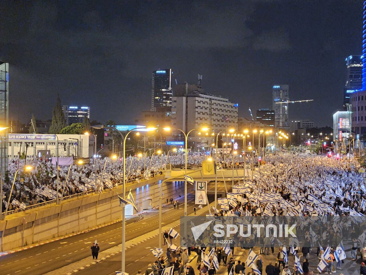 Israel Judicial Overhaul Protest