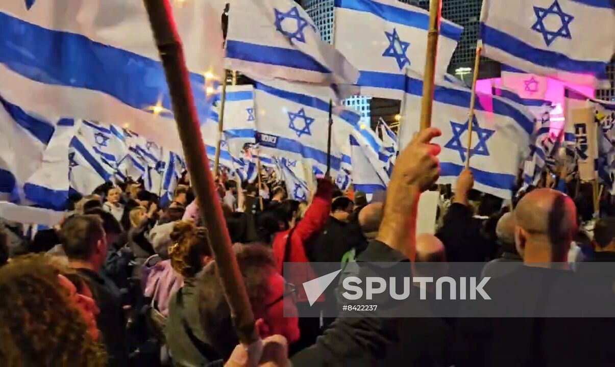 Israel Judicial Overhaul Protest