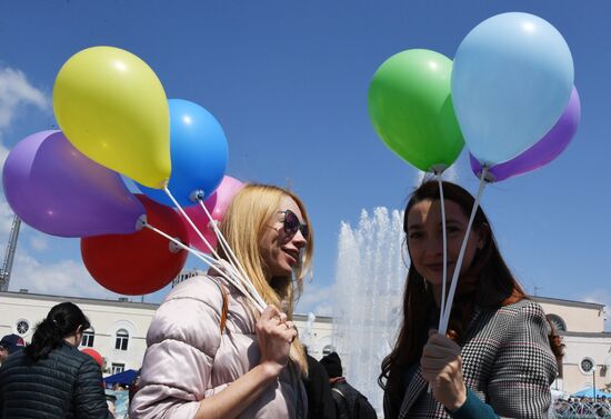 Russia Regions Labour Day