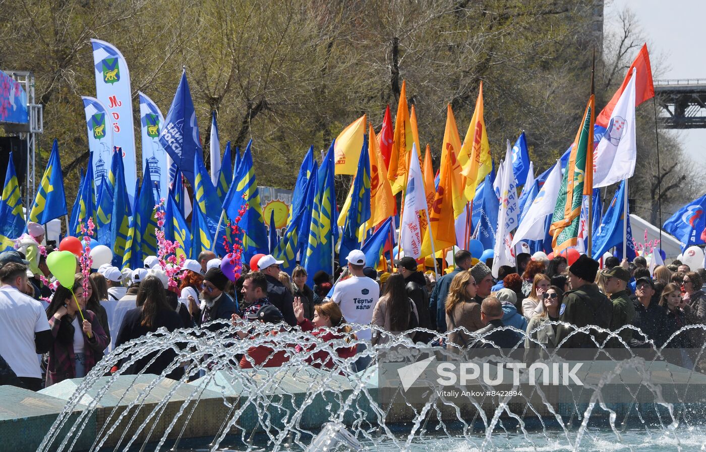 Russia Regions Labour Day