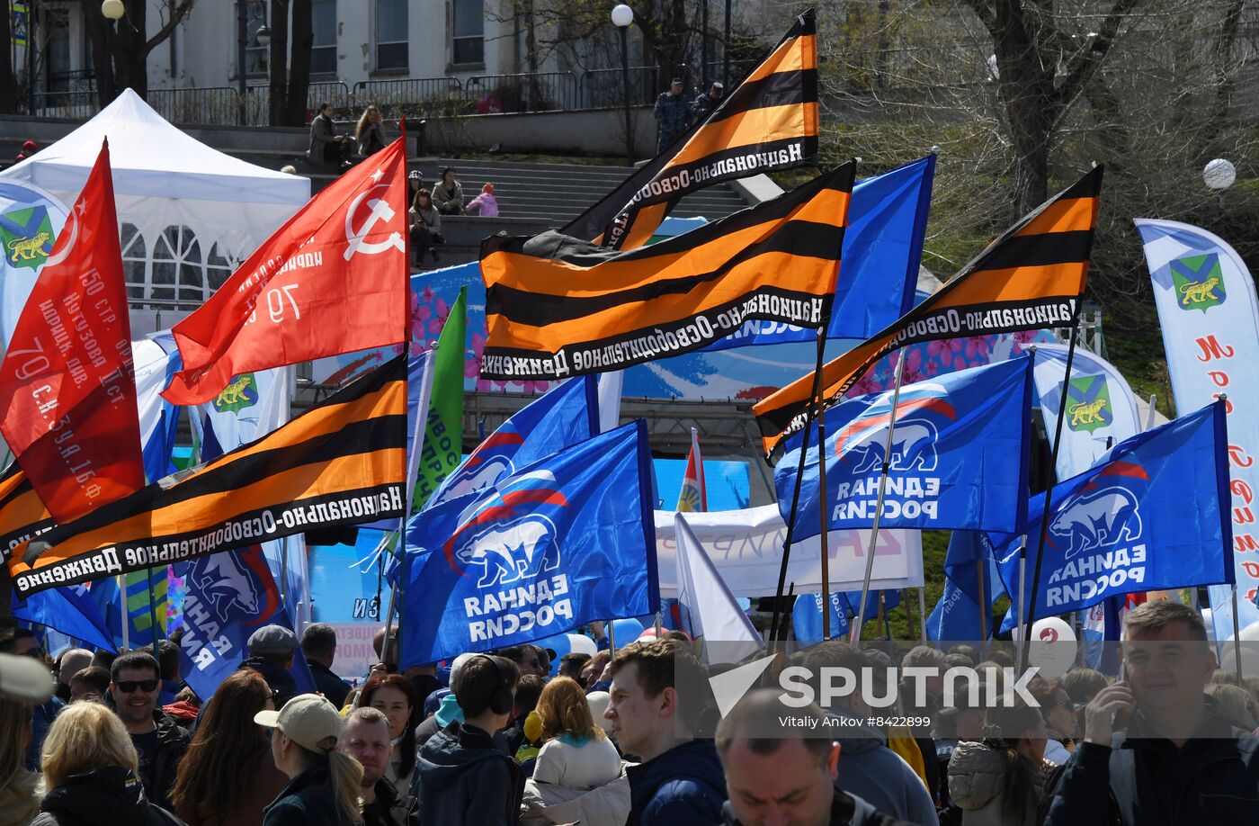 Russia Regions Labour Day