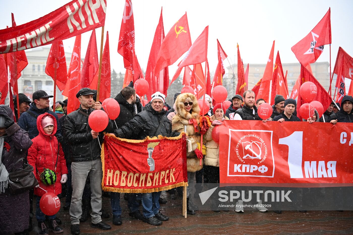 Russia Regions Labour Day
