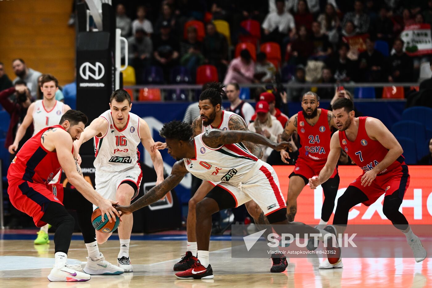 Russia Basketball United League CSKA - Lokomotiv-Kuban