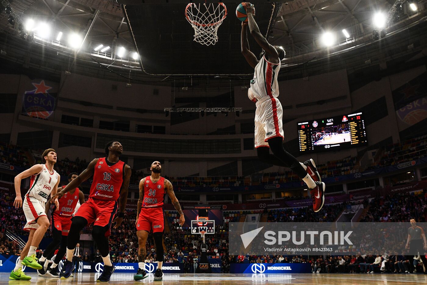 Russia Basketball United League CSKA - Lokomotiv-Kuban