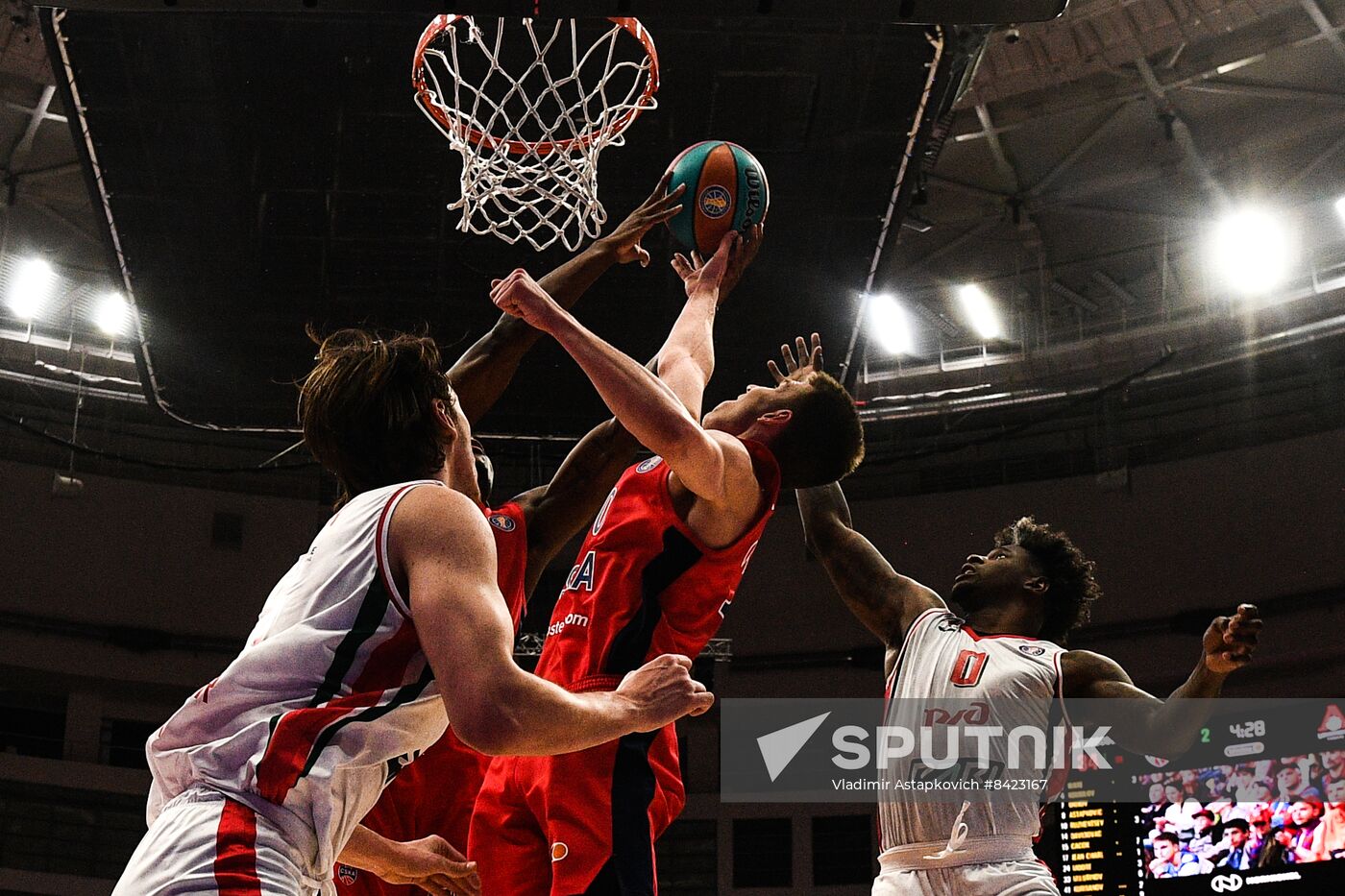 Russia Basketball United League CSKA - Lokomotiv-Kuban