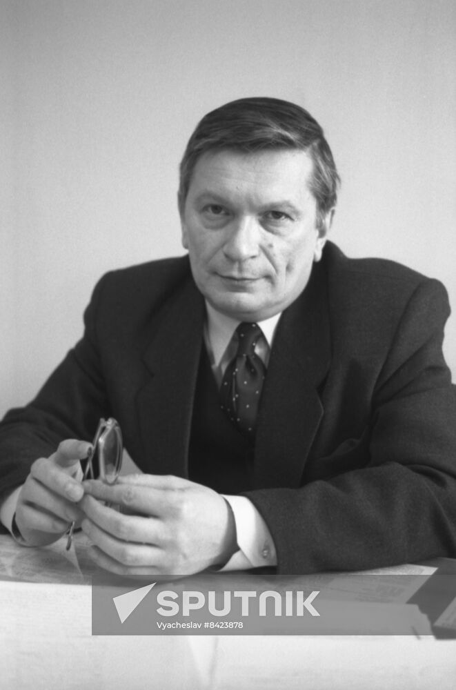 Vadim Churbanov, head of Ideological Department sector of CPSU Central Committee
