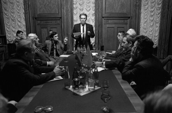 Meeting of representatives of USSR-Afghanistan Friendship Society in Moscow