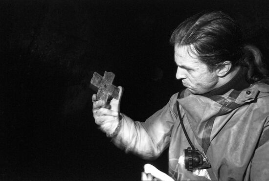 Moscow digger Vadim Mikhailov