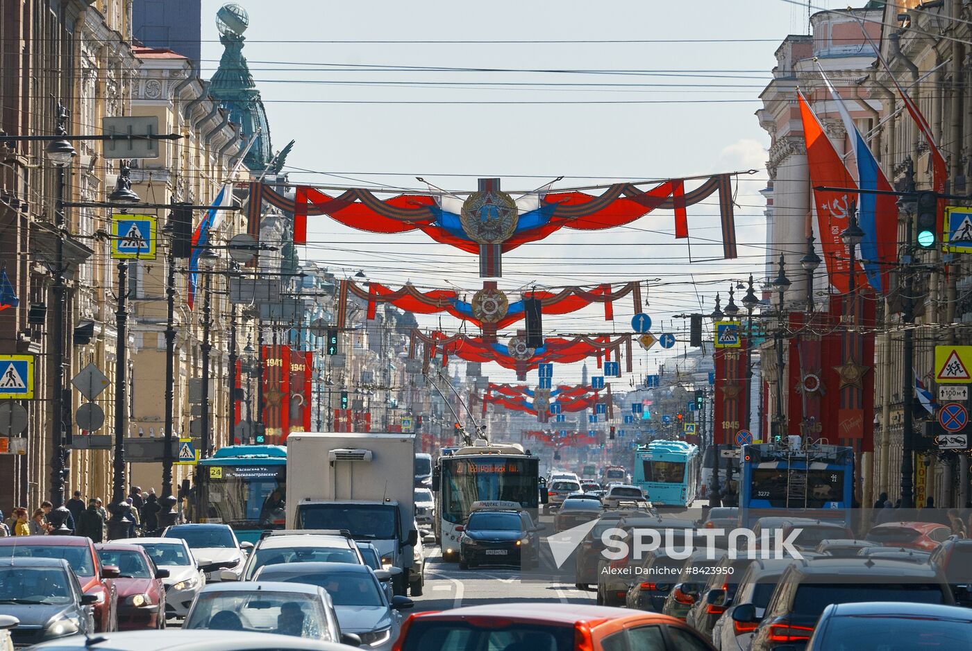 Russia WWII Victory Day Preparations