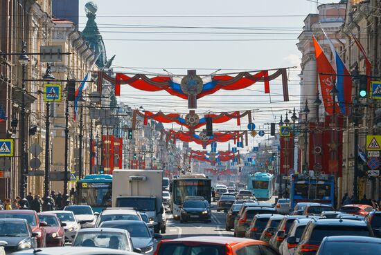 Russia WWII Victory Day Preparations