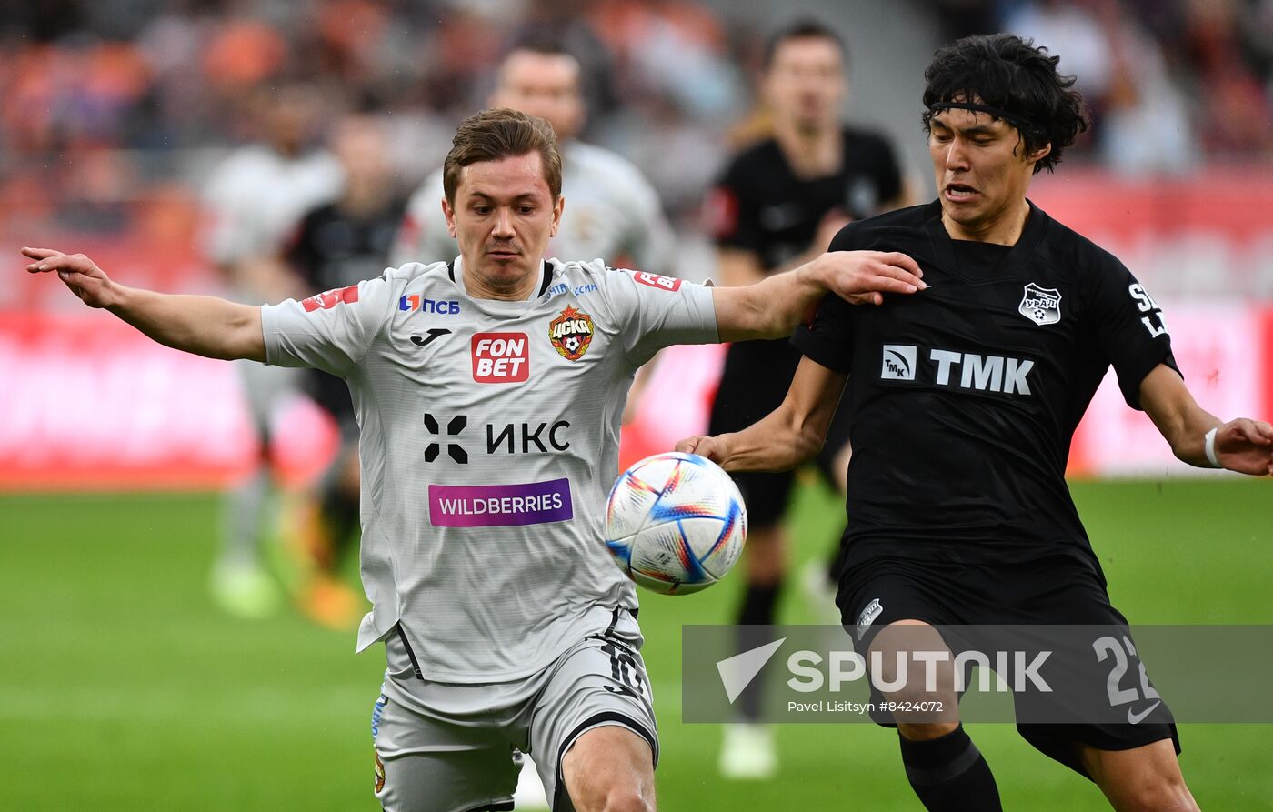 Russia Soccer Cup Ural - CSKA