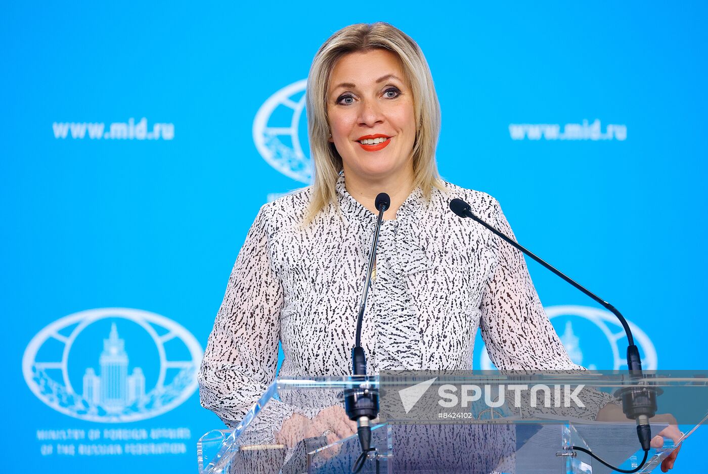 Russia Zakharova Briefing