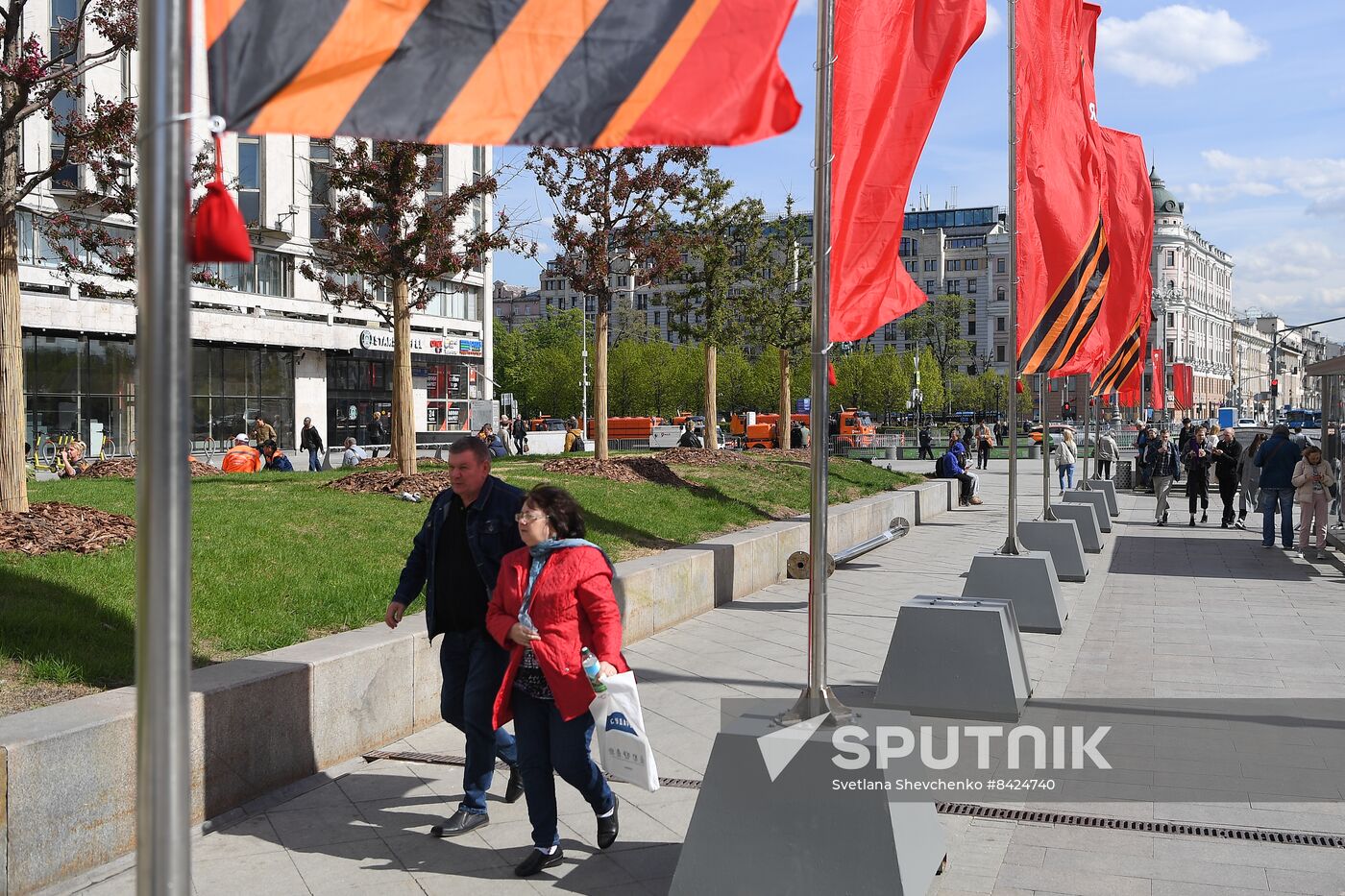 Russia WWII Victory Day Preparations