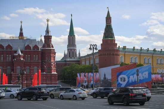 Russia WWII Victory Day Preparations