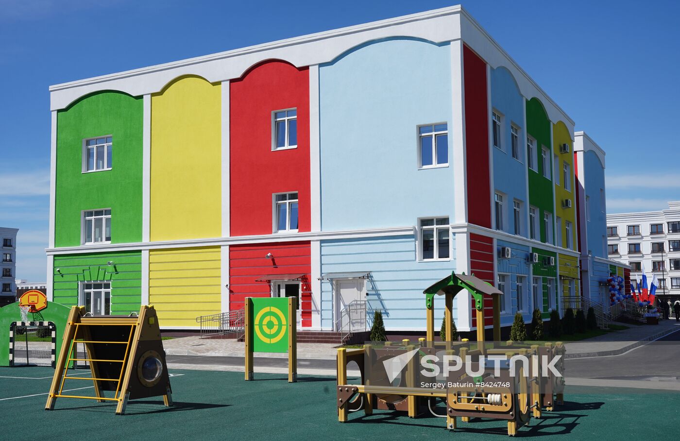 Russia Ukraine Military Operation Kindergarten