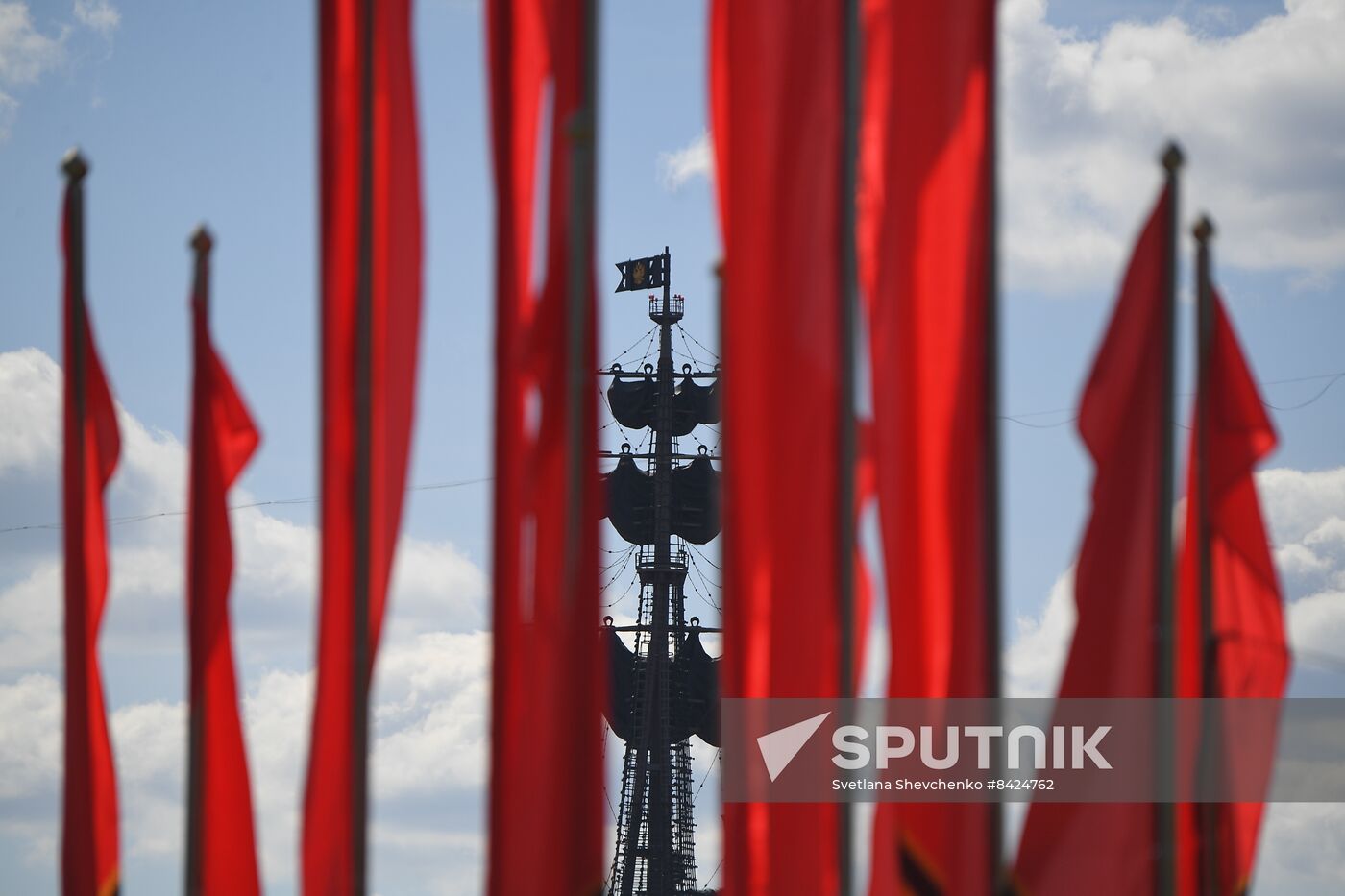 Russia WWII Victory Day Preparations