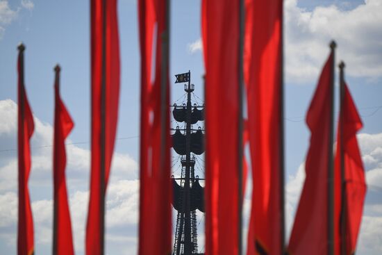 Russia WWII Victory Day Preparations