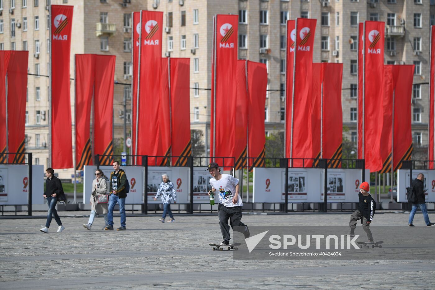 Russia WWII Victory Day Preparations