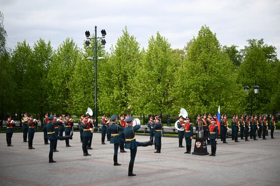 Russia WWII Memory Fire Event