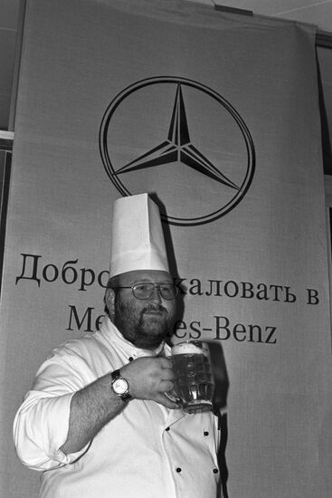 Mercedes-Benz on Russian roads