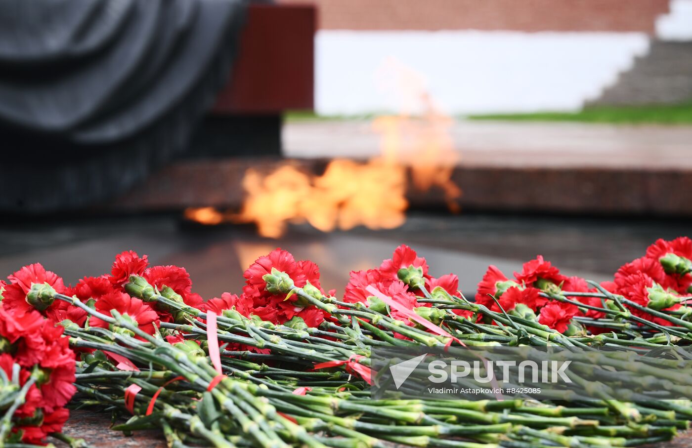 Russia WWII Memory Fire Event
