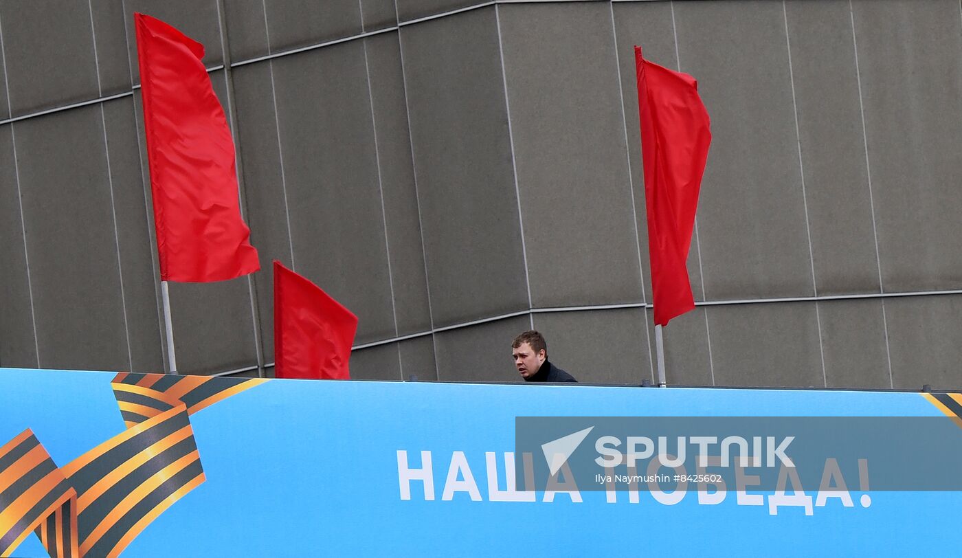 Russia WWII Victory Day Preparations