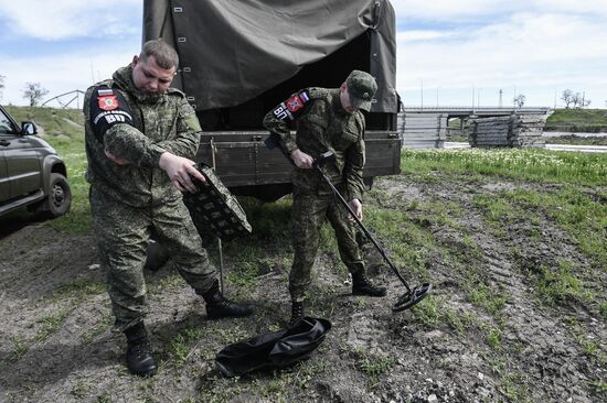 Russia Ukraine Military Operation Bridge Restoration