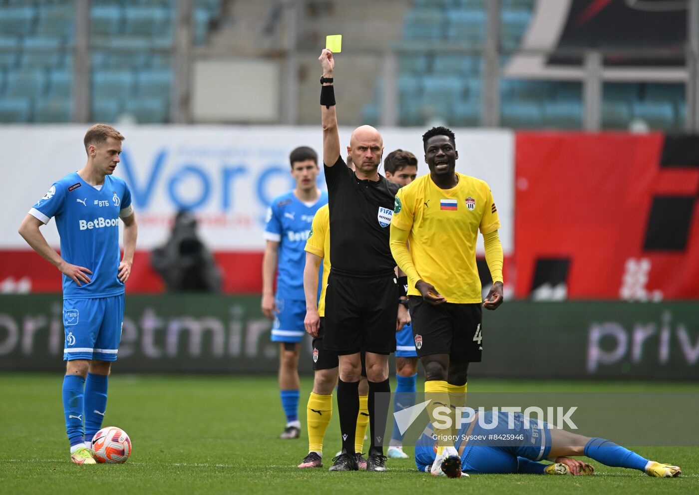 Russia Soccer Premier-League Khimki - Dynamo