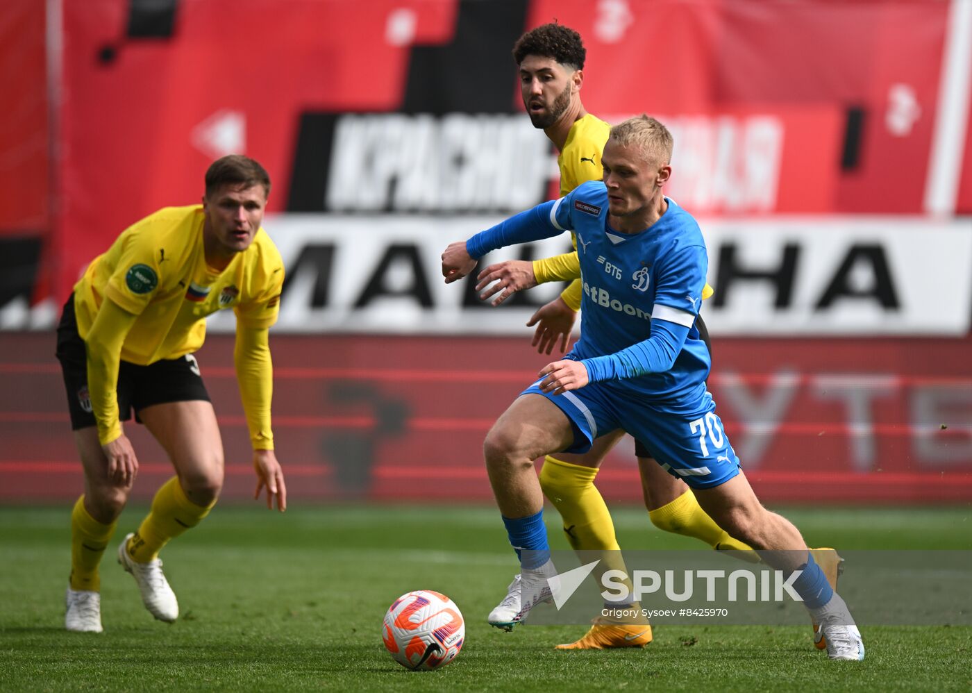 Russia Soccer Premier-League Khimki - Dynamo