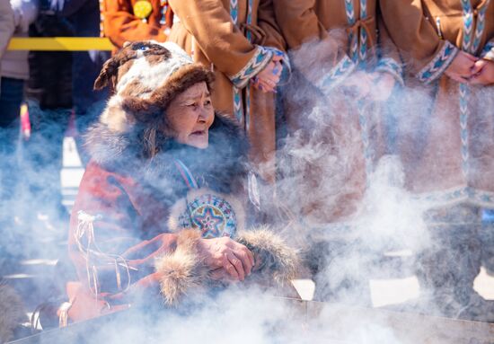 Russia Reindeer Ceremonial Feast