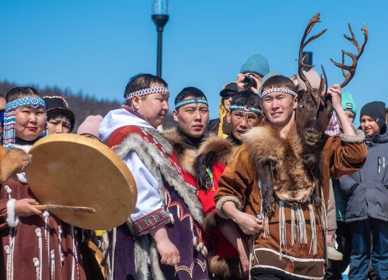 Russia Reindeer Ceremonial Feast