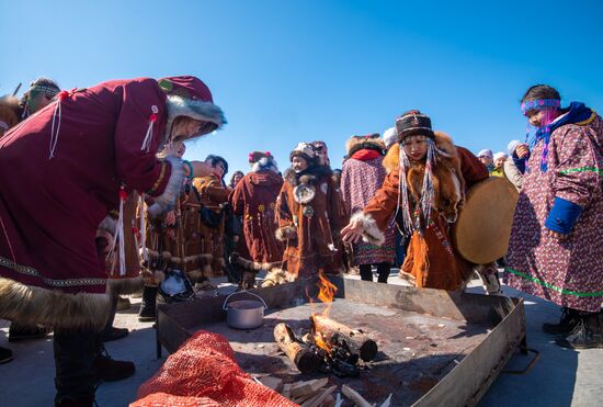 Russia Reindeer Ceremonial Feast