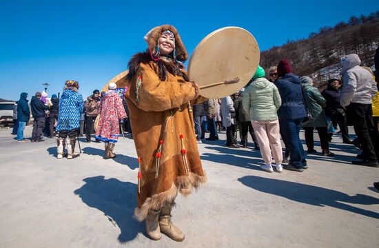 Russia Reindeer Ceremonial Feast
