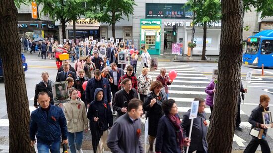 South Korea WWII Immortal Regiment Campaign