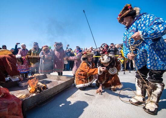 Russia Reindeer Ceremonial Feast