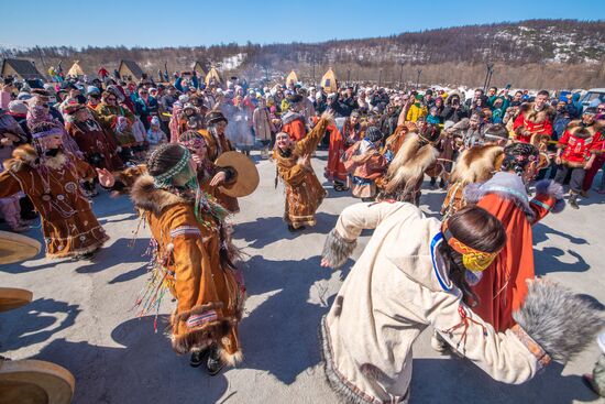 Russia Reindeer Ceremonial Feast