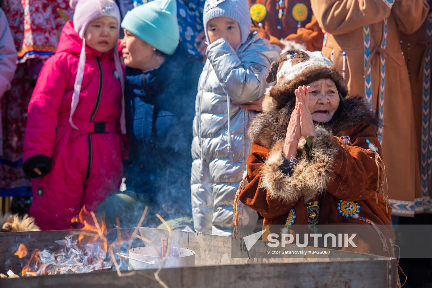 Russia Reindeer Ceremonial Feast