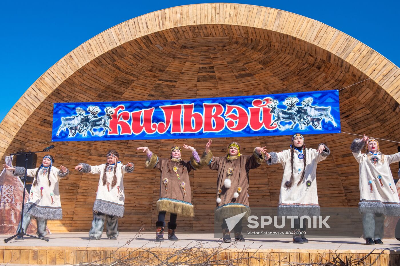 Russia Reindeer Ceremonial Feast