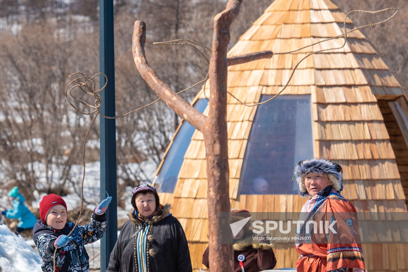 Russia Reindeer Ceremonial Feast