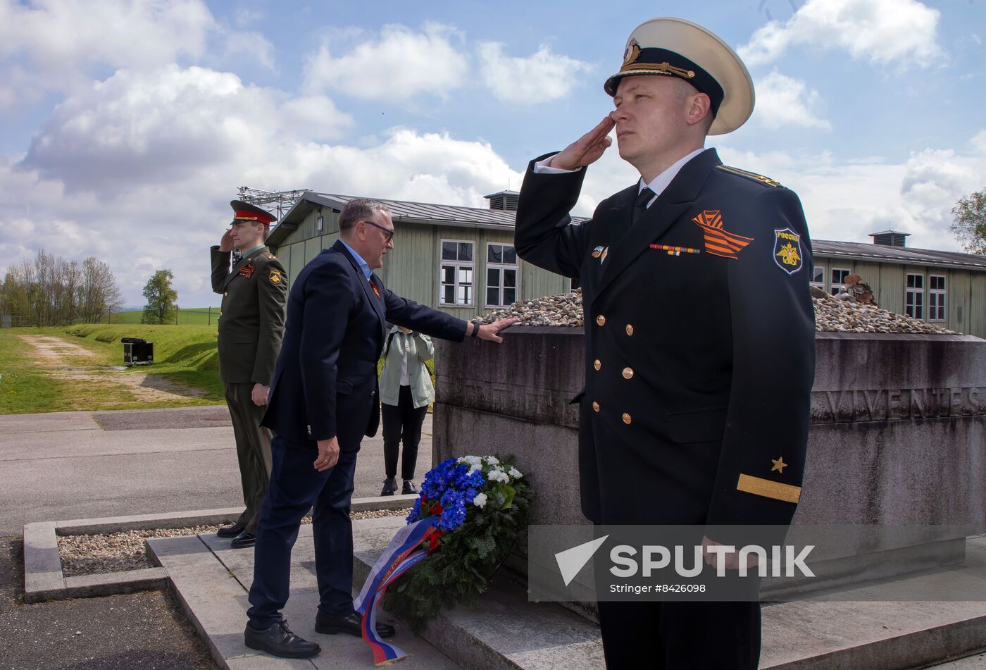 Austria WWII Mauthausen Commemoration Ceremony