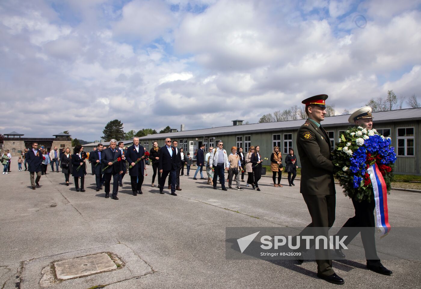 Austria WWII Mauthausen Commemoration Ceremony