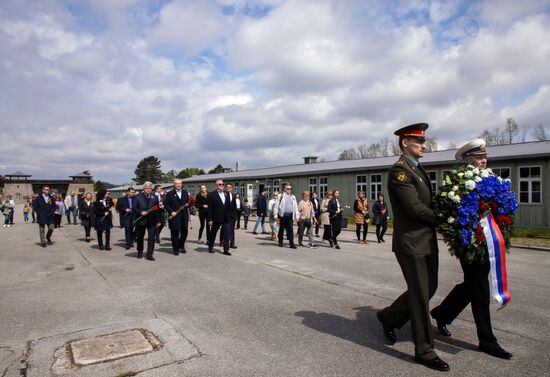 Austria WWII Mauthausen Commemoration Ceremony