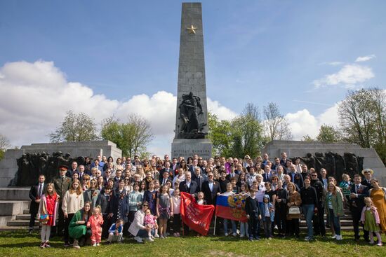 Austria WWII Mauthausen Commemoration Ceremony